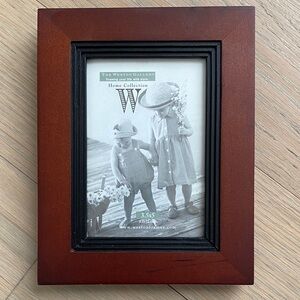 Weston Gallery Brown and Black Picture Frame - 3.5x5